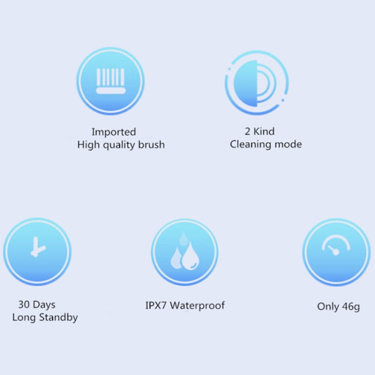Original Xiaomi Mijia T100 Sonic Electric Toothbrush, T100 (Blue), T100 (White), T100 (Pink)