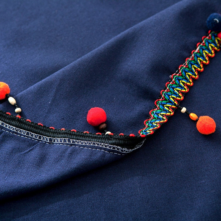 New Fashion European Ethnic Style Colorful Ball Tassel Cotton Tablecloth, Size: 90*90cm, Size: 100*140cm, Size: 120*120cm, Size: 130*180cm, Size: 140*140cm, Size: 140*160cm, Size: 140*180cm, Size: 140*200cm, Size: 140*220cm, Size: 140*250cm, Size: 60*6...