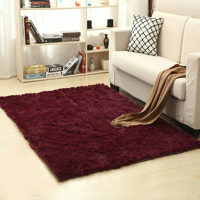 Bedroom Living Room Warm Faux Plush Carpet Floor Fluffy Soft Mat, Size:200x400cm, 200x400cm