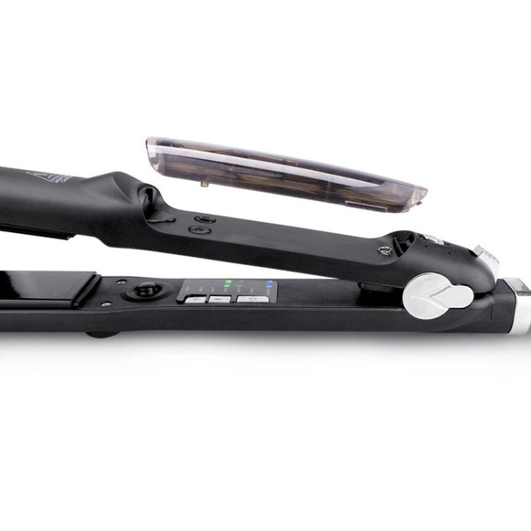 Steam Spray Electric Splint Hair Straightener with Plastic Bottle , EU Plug, EU Plug
