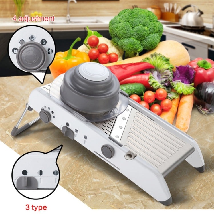 CZ-01 Multifunctional Household Stainless Steel Manual Vegetable Cutting Machine Carrot Potato Grater, CZ-01