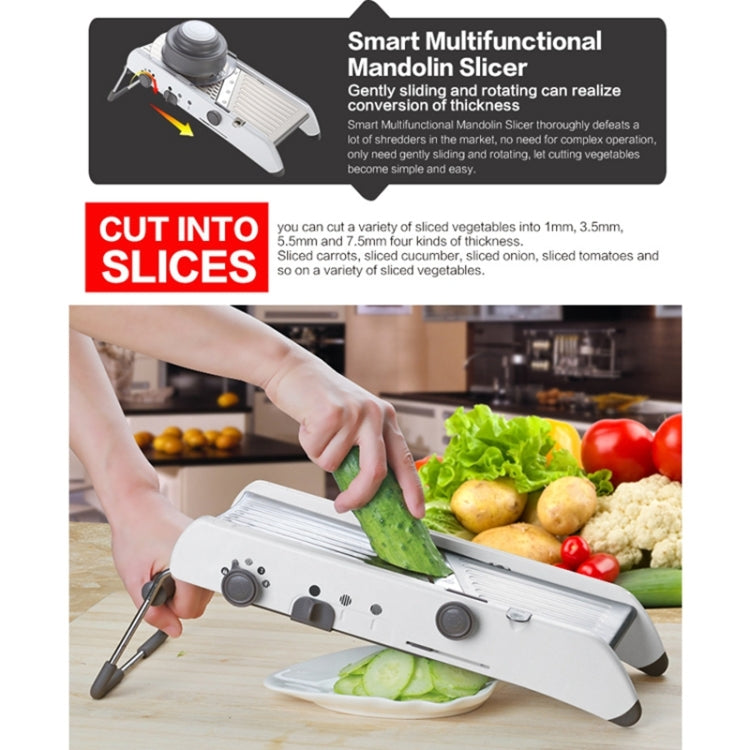CZ-01 Multifunctional Household Stainless Steel Manual Vegetable Cutting Machine Carrot Potato Grater, CZ-01