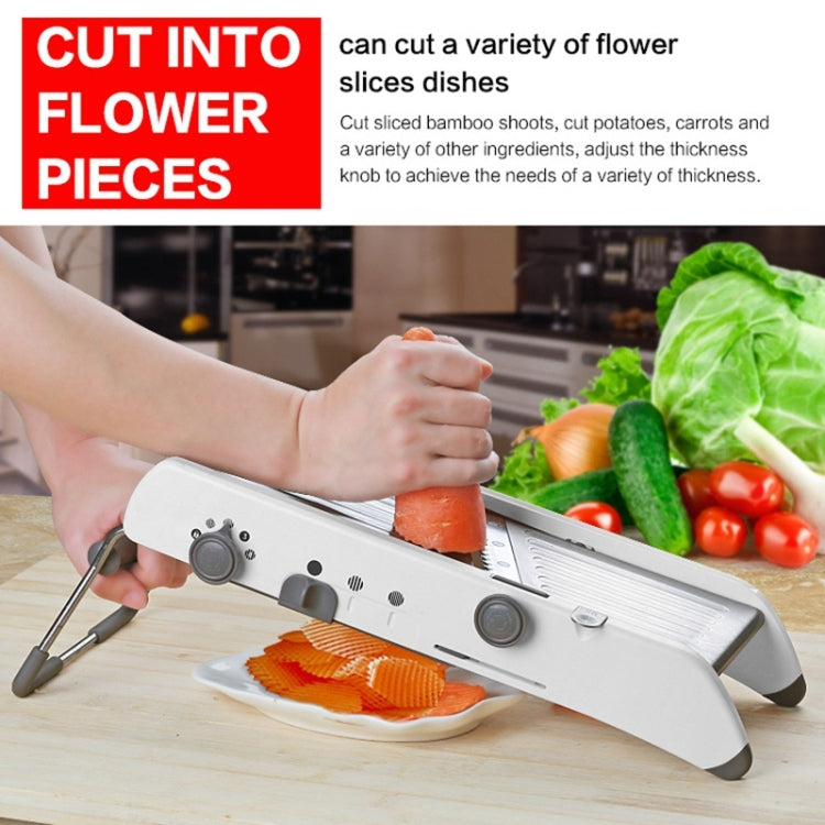CZ-01 Multifunctional Household Stainless Steel Manual Vegetable Cutting Machine Carrot Potato Grater, CZ-01