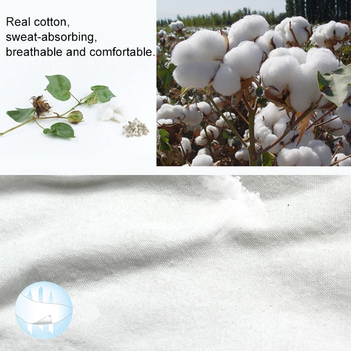 12 Pairs Pure Cotton Working Gloves, Medium Thick Size:Free Size, Medium Thick, Size:Free Size