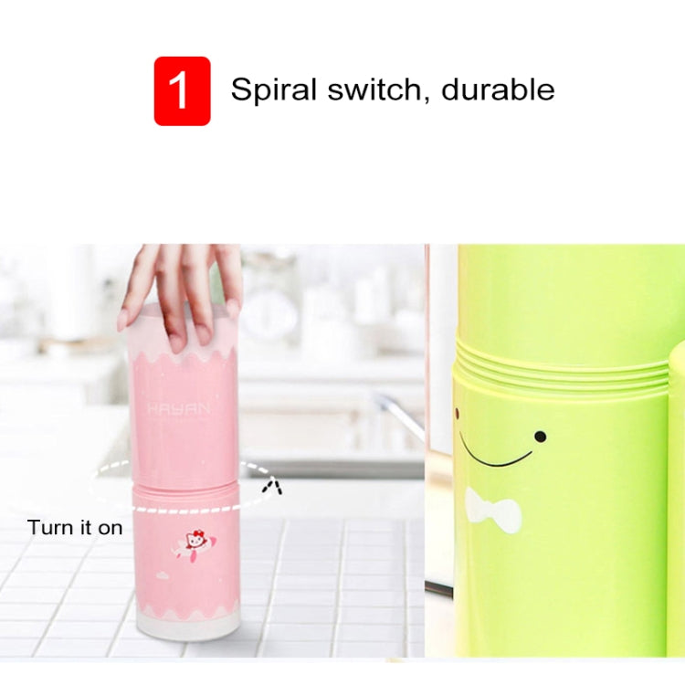 Creative 7 in 1 Portable Gargle Cup Shampoo Sub-Bottle Towel Toothbrush Comb Make-up Mirror Travel Wash Kits, Affordable Sets, 7 in 1