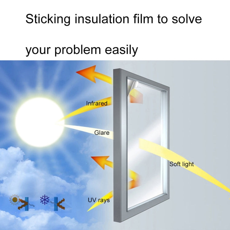 UV Reflective One Way Privacy Decoration Glass Window Film Sticker, Width: 30cm, Length: 1m, Width: 30cm