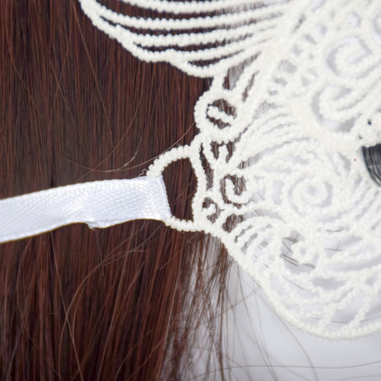 Halloween Masquerade Party Dance  Sexy Lady Lace Cat King Mask, Cat King