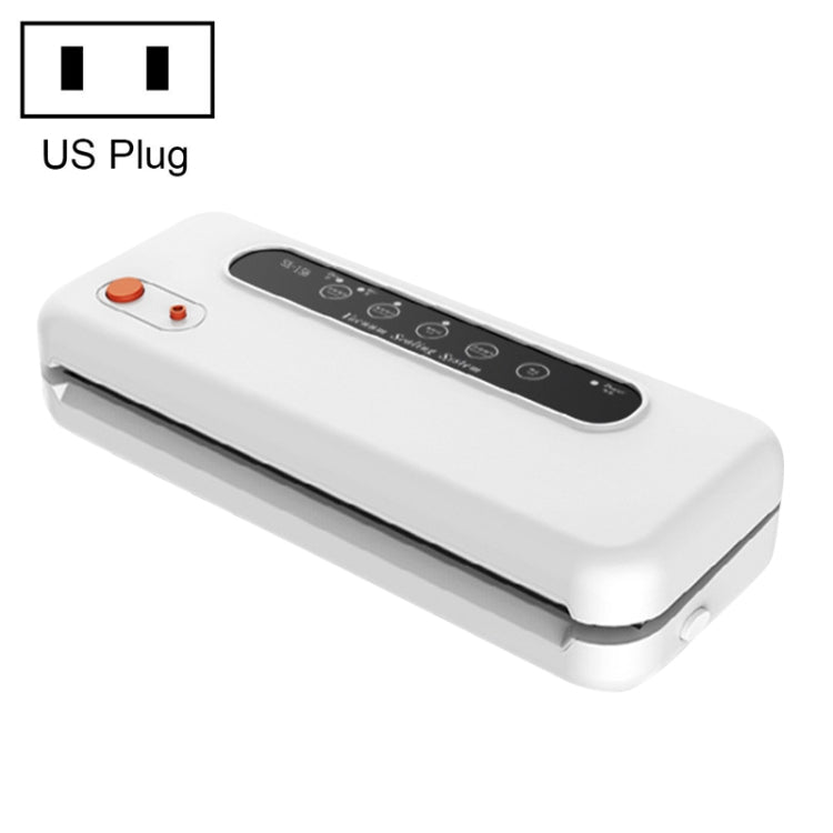 Household Commercial Food Vacuum Plastic Packaging Machine Sealer Closer Machine, US Plug, Food US Plug (Black), Food US Plug (White)