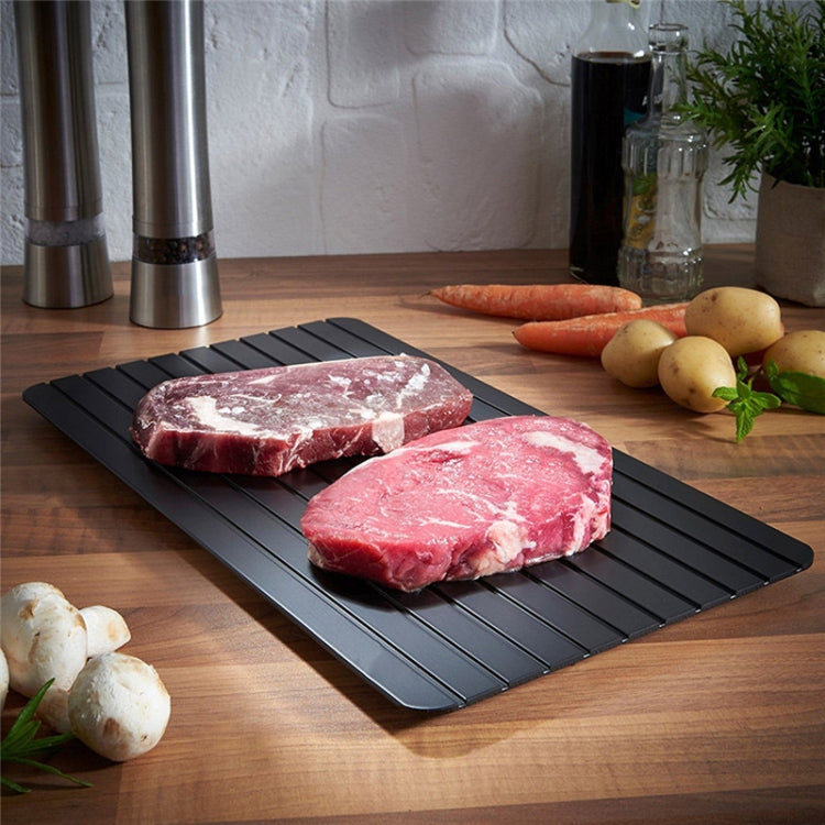 Kitchen Tool Rapid Defrosting Tray Thawing Plate Frozen Food Defrost Without Electricity, Size: 11.6 x 8 inch