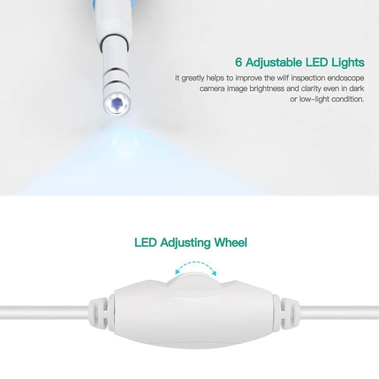 i95 3 in 1 USB Ear Scope Inspection HD 0.3MP Camera Visual Ear Spoon for OTG Android Phones & PC & MacBook, 1.75m Length Cable, 3 in 1 White 0.3MP