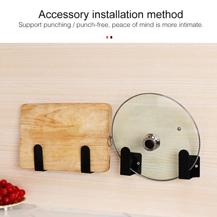 Stainless Steel Wall-mounted Kitchen Rack Hanging Dish Holder, Dish Holder