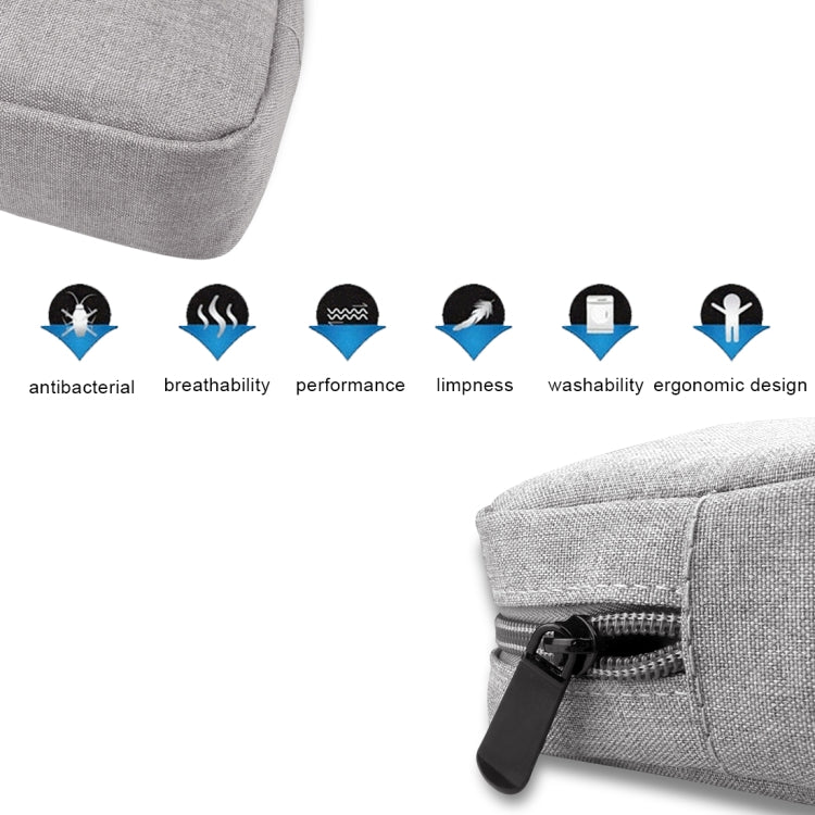 Simple Multi-functional Digital Device Travel Storage Bag for Phones, Power Bank, U-disk, Earphones, Data Cable and etc, Big Size: 23*11*5cm, Size: 23*11*5cm Black, Size: 23*11*5cm Pink, Size: 23*11*5cm Grey, Size: 23*11*5cm Blue, DY01 23x11x5cm