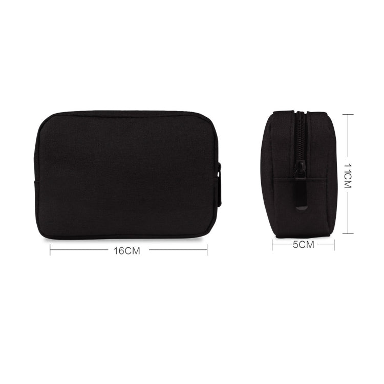 Simple Multi-functional Digital Device Travel Storage Bag for Phones, Power Bank, U-disk, Earphones, Data Cable and etc, Big Size: 23*11*5cm, Size: 23*11*5cm Black, Size: 23*11*5cm Pink, Size: 23*11*5cm Grey, Size: 23*11*5cm Blue, DY01 23x11x5cm