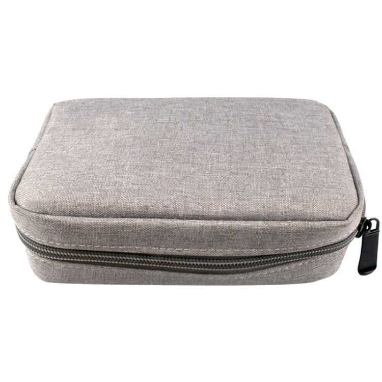 Simple Multi-functional Digital Device Travel Storage Bag for Phones, Power Bank, U-disk, Earphones, Data Cable and etc, Big Size: 23*11*5cm, Size: 23*11*5cm Black, Size: 23*11*5cm Pink, Size: 23*11*5cm Grey, Size: 23*11*5cm Blue, DY01 23x11x5cm