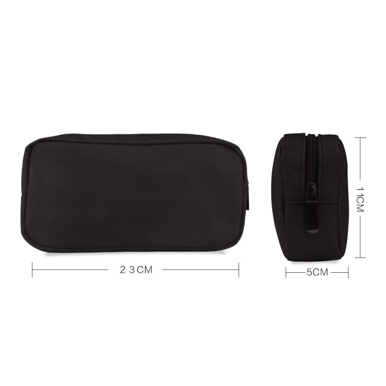 Simple Multi-functional Digital Device Travel Storage Bag for Phones, Power Bank, U-disk, Earphones, Data Cable and etc, Small Size: 16*11*5cm, Size: 16*11*5cm Black, Size: 16*11*5cm Pink, Size: 16*11*5cm Grey, DY01 16x11x5cm