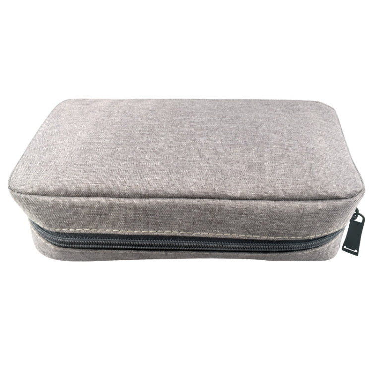 Simple Multi-functional Digital Device Travel Storage Bag for Phones, Power Bank, U-disk, Earphones, Data Cable and etc, Small Size: 16*11*5cm, Size: 16*11*5cm Black, Size: 16*11*5cm Pink, Size: 16*11*5cm Grey, DY01 16x11x5cm