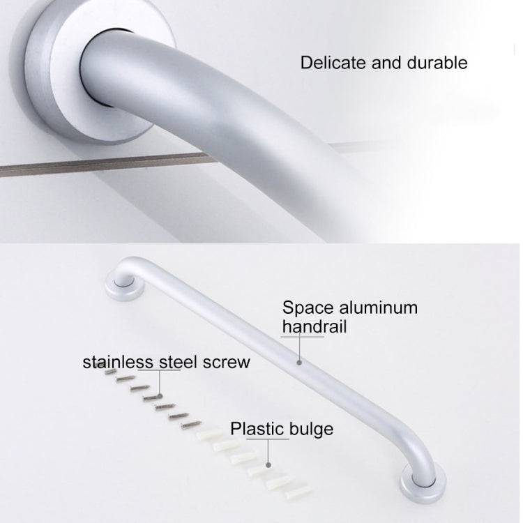 50cm Space Aluminum Bathroom Barrier-free and Safe Armrest, 50cm