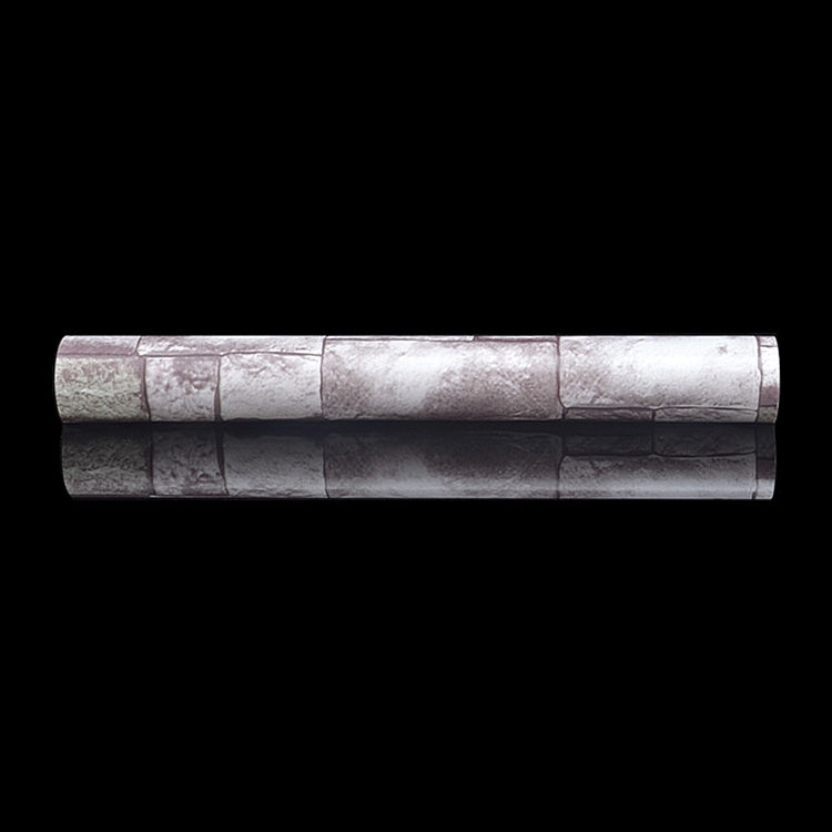 Qingshi Creative 3D Stone Brick Decoration Wallpaper Stickers Bedroom Living Room Wall Waterproof Wallpaper Roll, Size: 45 x 1000cm, Qingshi