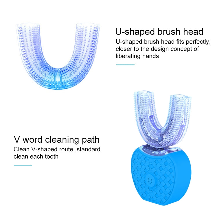 Vwhite 3 Cleaning Modes Silicone Electric Automatic Beauty Tooth Instrument