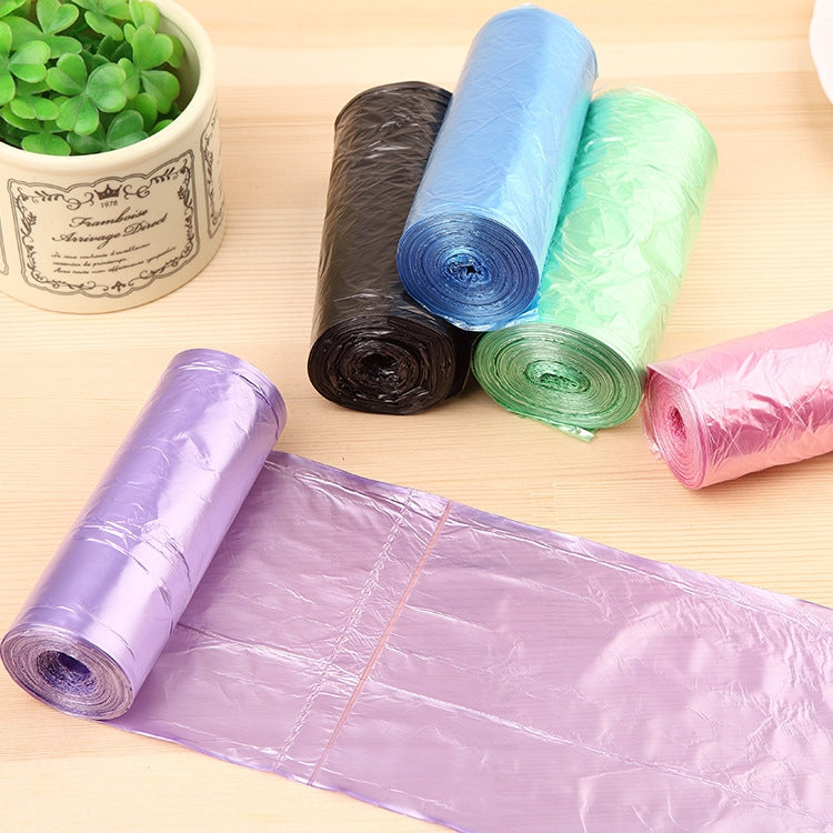 1 Rolls Household Colour Thickening Big Garbage Bags (30 PCS Per Roll), Random Color Delivery, Size:45*50cm, 1 Rolls Garbage Bag