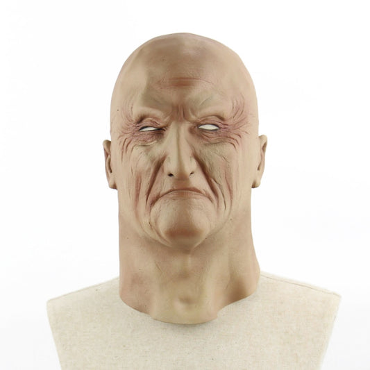 Halloween Festival Party Latex Underworld Boss Frightened Mask Headgear