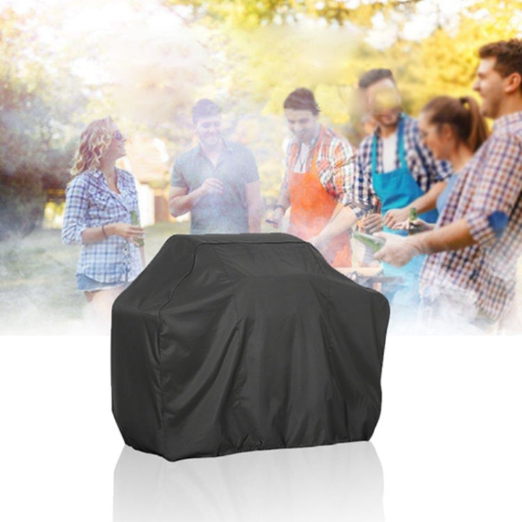 Outdoor Anti-UV Waterproof Dust-proof 210D Oxford Cloth BBQ Square Protective Bag Charcoal Barbeque Grill Cover, Size: 190x70x117cm, Size: 190x70x117cm