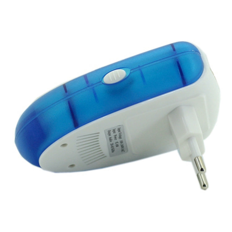 6W Electronic Ultrasonic Electromagnetic Wave Anti Mosquito Rat Insect Pest Repeller with Light, EU Plug, AC 90-240V, Random Color Delivery , EU Plug Blue, EU Plug Yellow, UK Plug Yellow, US Plug Blue, US Plug Yellow