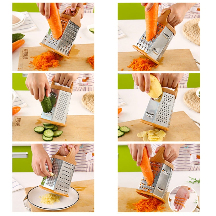 Multi-functional Six-side Stainless Steel Vegetable Chopper Cutting Tools, Six-side Vegetable Chopper