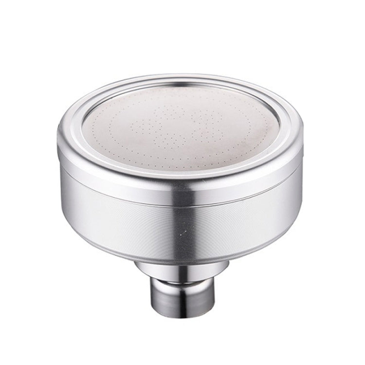Removable and Washable Space Aluminum Plated Round Pressurized Top Spray Shower Head, Size: 82mm, Pattern A