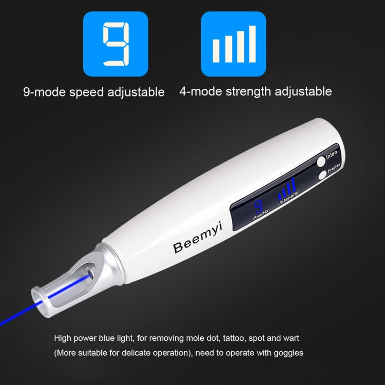 Handheld Picosecond Portable (Removing Tattoo Freckle Mole Dot) Machine Laser Plasma Beauty Care Pen, USB / Blue Light, USB / Red Light
