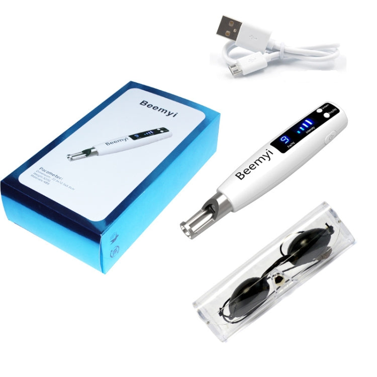 Handheld Picosecond Portable (Removing Tattoo Freckle Mole Dot) Machine Laser Plasma Beauty Care Pen, USB / Blue Light, USB / Red Light
