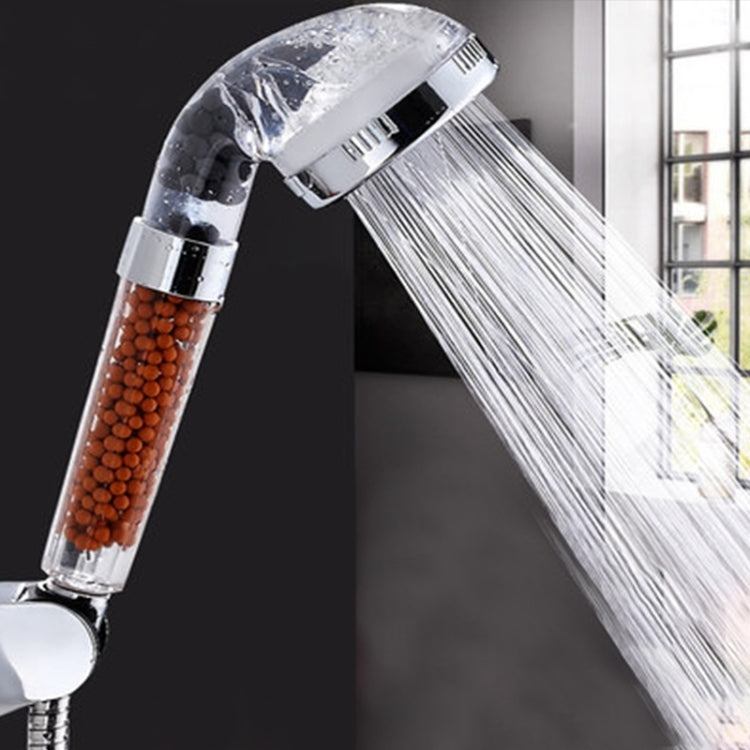 3 Settings Adjustable PC Negative Ions Shower Head, Size: Large, Interface: 2cm, 3 Settings Size: Large,(Blue), 3 Settings Size: Large(Transparent)