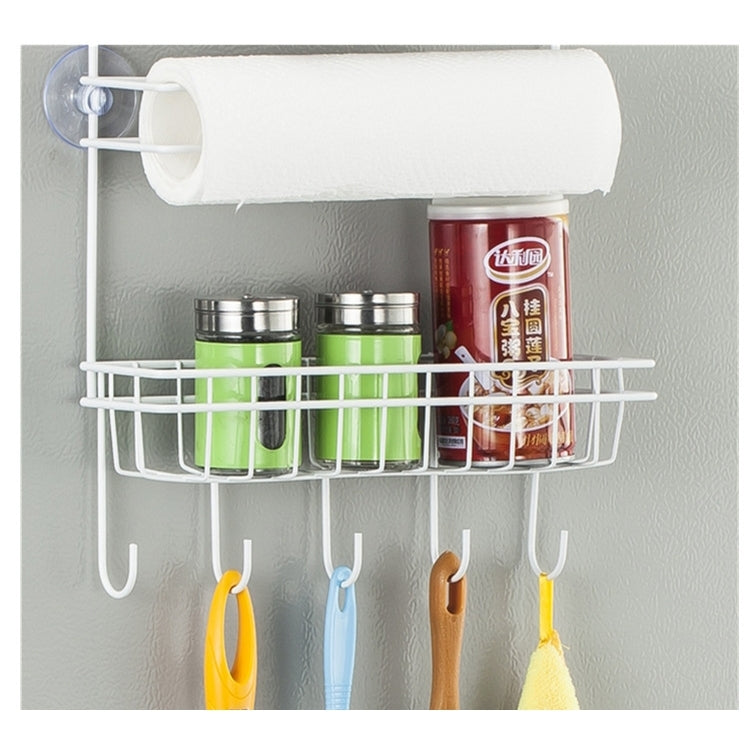 Multi-layer Fridge Storage Rack Side Shelf Sidewall Holder Multi-function Kitchen Organizer Household, Size: 25 x 9.5 x 62cm, 25 x 9.5 x 62cm