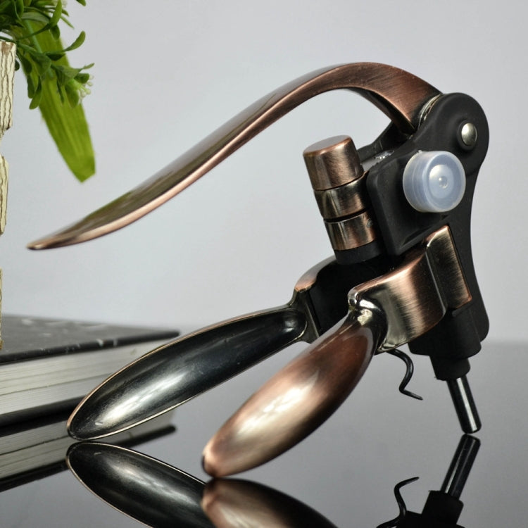 Zinc Alloy + ABS Material Retro Rabbit Shape Bottle Opener Corkscrew Port Wine Bottle Opener, Size: 18 x 14.5 x 4.7cm, Zinc Alloy