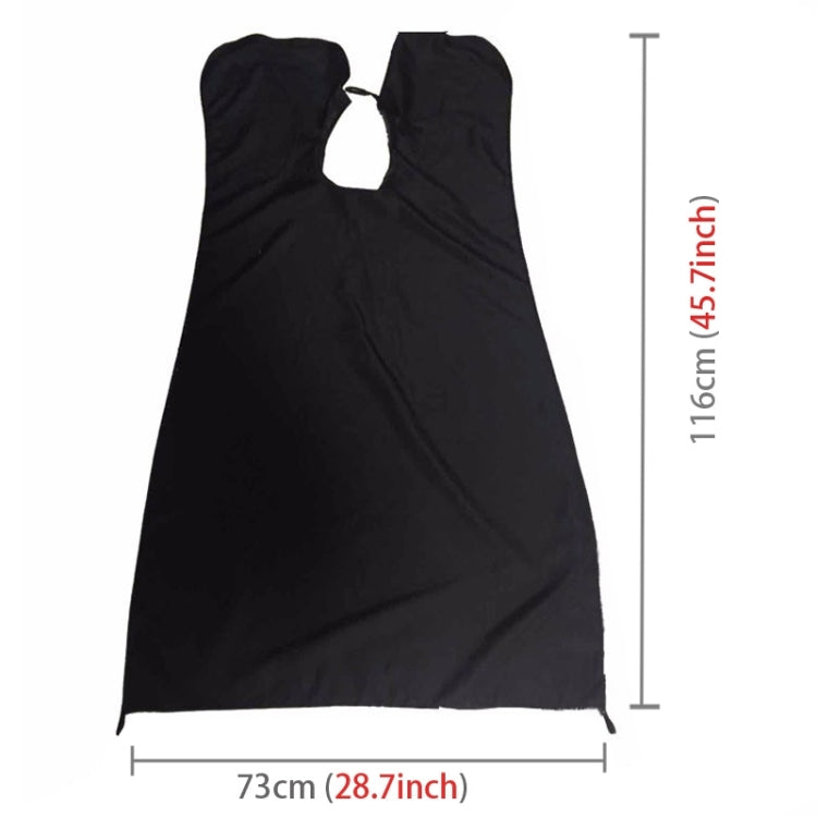 Professional Beard Apron Premium Salon Shaving Grooming Trimmings Facial Hair Catcher with Suction Cups, Beard Apron