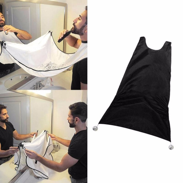 Professional Beard Apron Premium Salon Shaving Grooming Trimmings Facial Hair Catcher with Suction Cups, Beard Apron