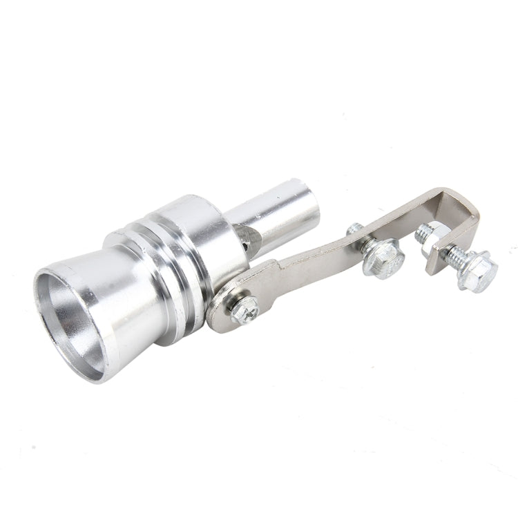 Universal Aluminum Turbo Sound Exhaust Muffler Pipe Whistle Car Simulator Whistler, Size: S, Size: S