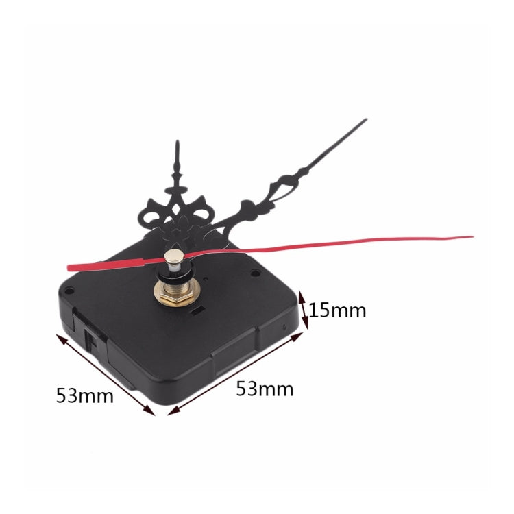 Silent Quartz Wall Clock Movement Electronic Clock Replacement Mechanism, Sweep Seconds