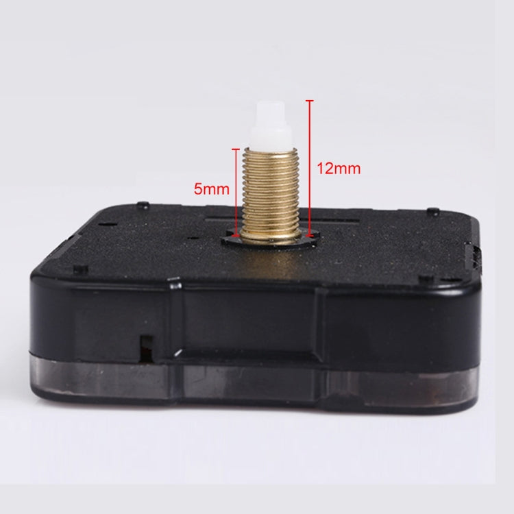 Silent Quartz Wall Clock Movement Electronic Clock Replacement Mechanism, Sweep Seconds