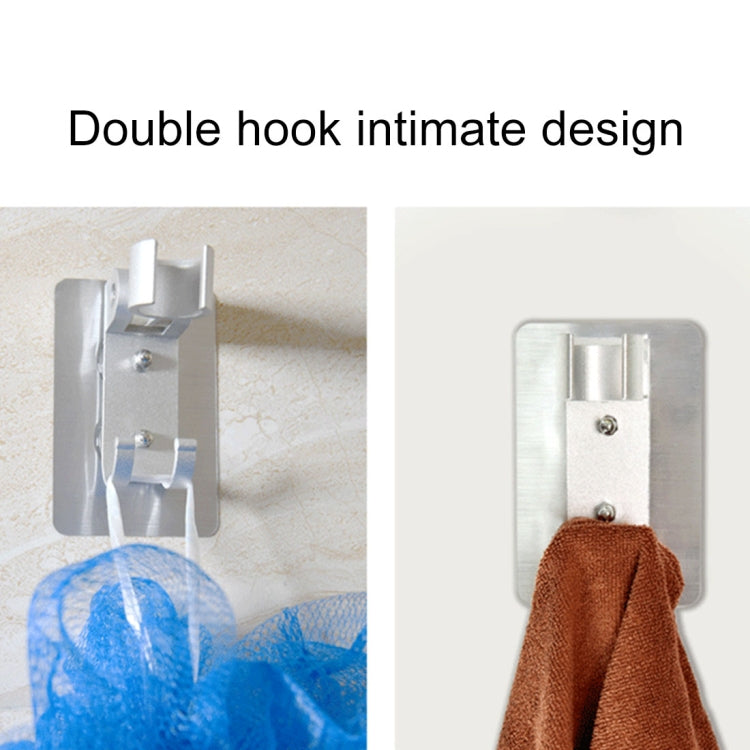 Space Aluminium Showerhead Holder Traceless Adjustable Bath Shower Bracket, Shower Bracket