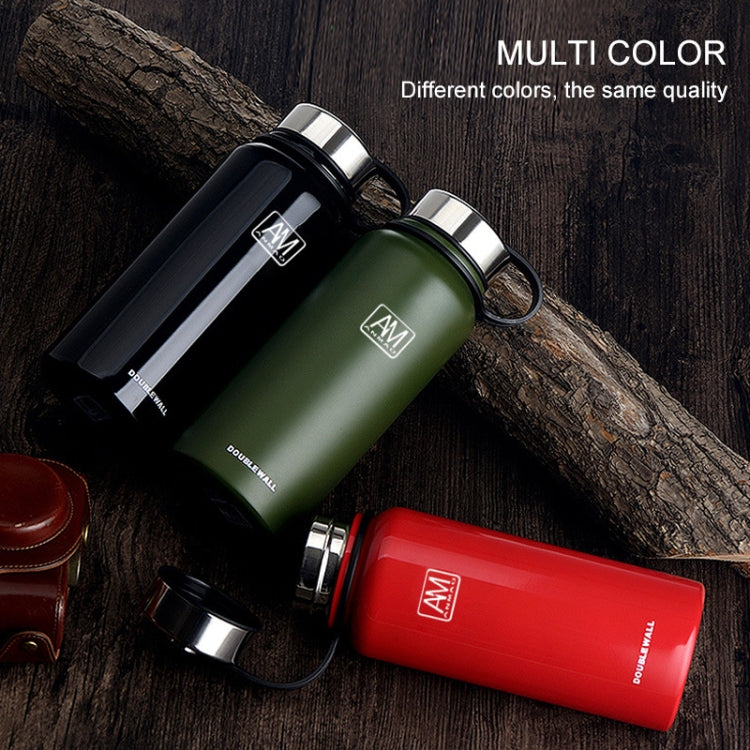 610ml Outdoor Vacuum Stainless Steel Heat Insulation Cup Portable Large Capacity Sports Bottle, 610ml