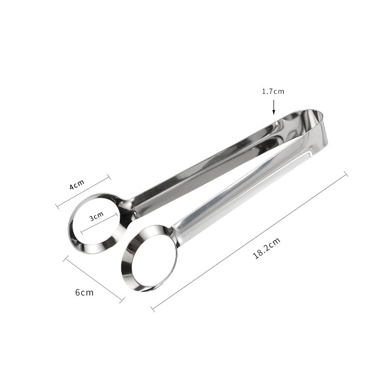 2 PCS Multifunctional Stainless Steel Tweezers Egg Cooking Pliers Kitchen Supplies, Egg Cooking Pliers