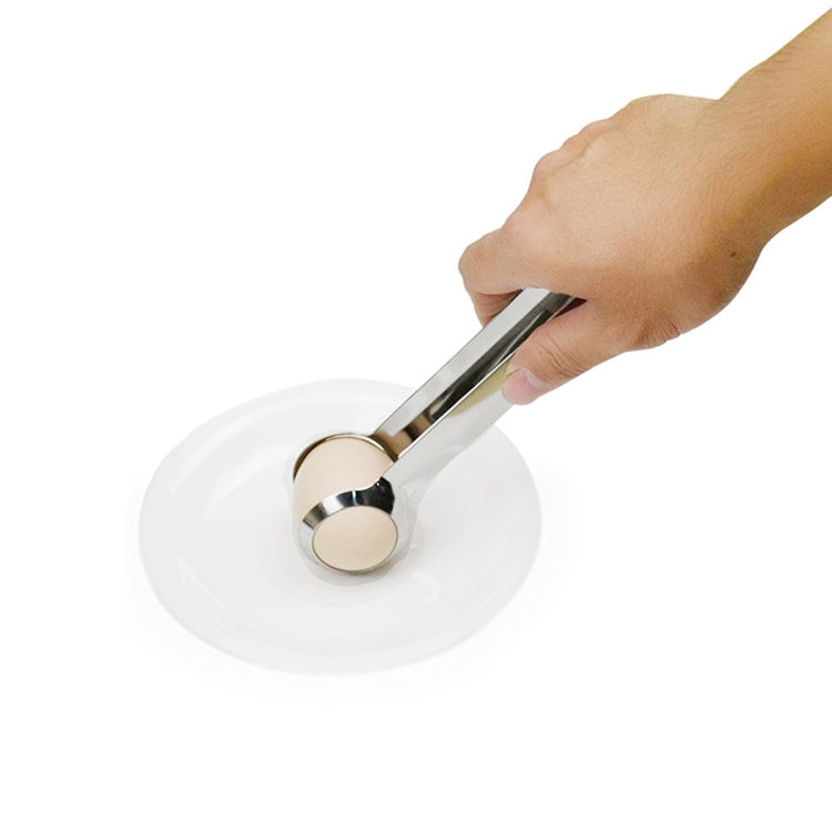 2 PCS Multifunctional Stainless Steel Tweezers Egg Cooking Pliers Kitchen Supplies, Egg Cooking Pliers