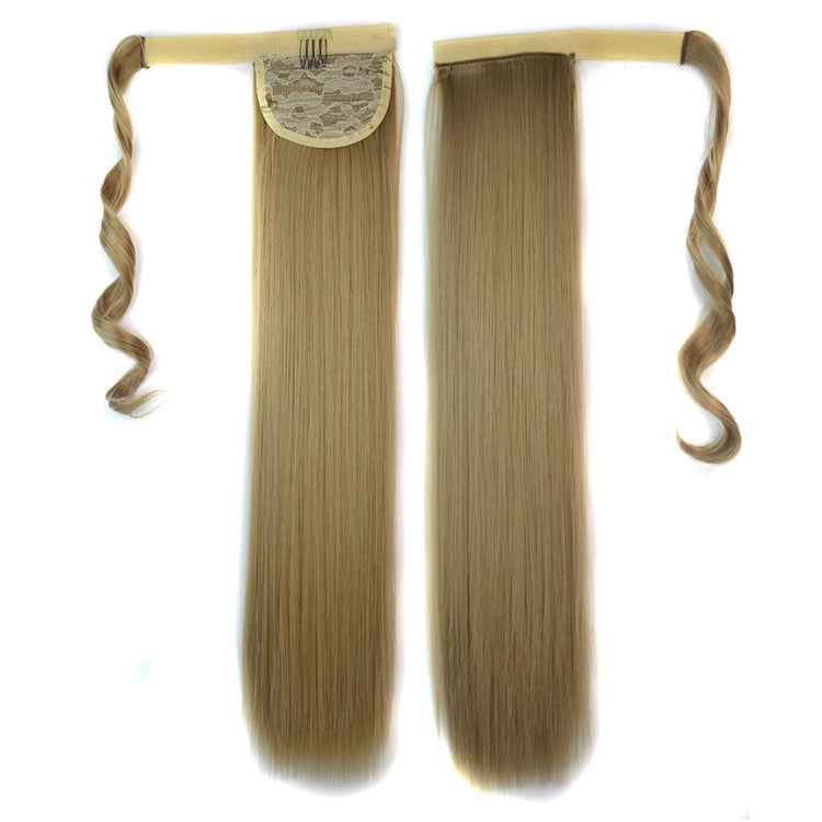 16# Invisible Seamless Bandage-style Wig Long Straight Hair Wig Ponytail, 16#