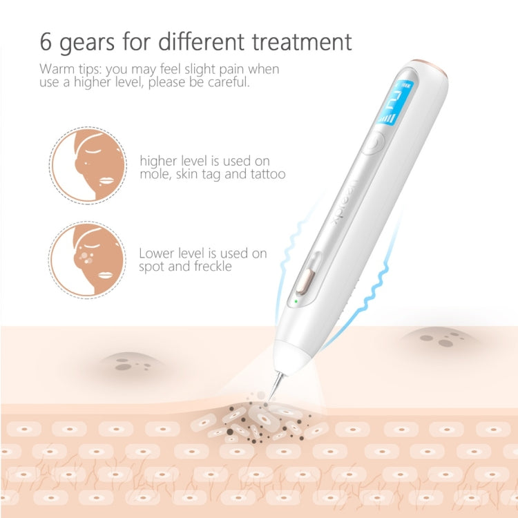 Professional Wireless Rechargeable Dark Spots & Tattoo Wart Removal Pen