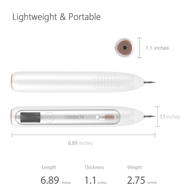 Professional Wireless Rechargeable Dark Spots & Tattoo Wart Removal Pen