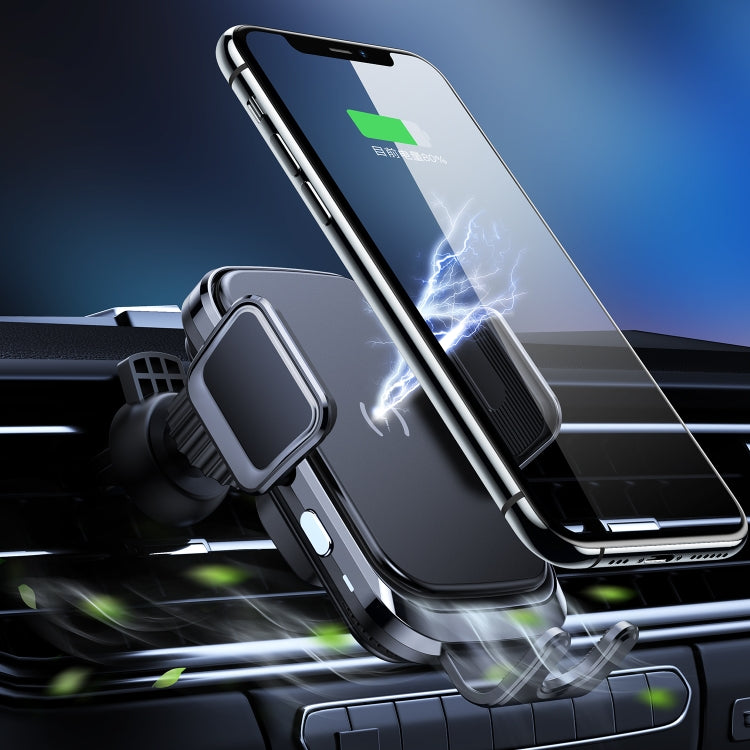 X7 Car Air Outlet Wireless Charging Mobile Phone Gravity Bracket Holder, Air Outlet