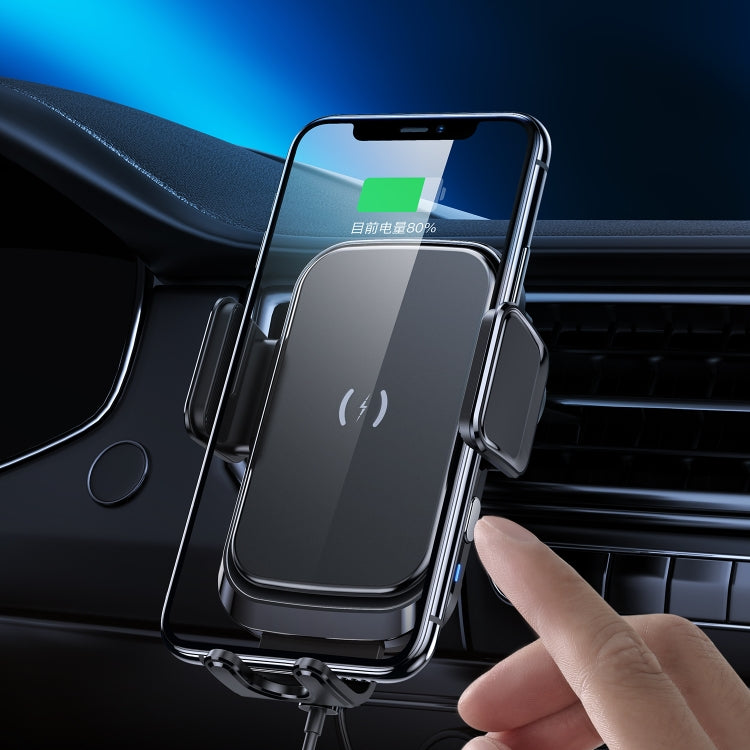 X7 Car Air Outlet Wireless Charging Mobile Phone Gravity Bracket Holder, Air Outlet