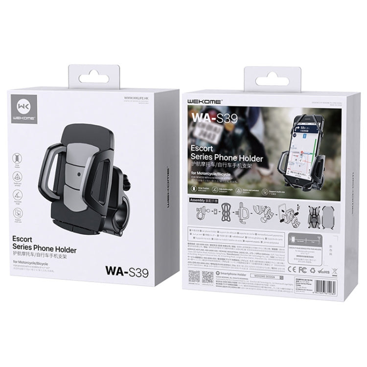 WK WA-S39 Escort Series Phone Holder for Bicycle / Motorcycle, WA-S39 Phone Holder