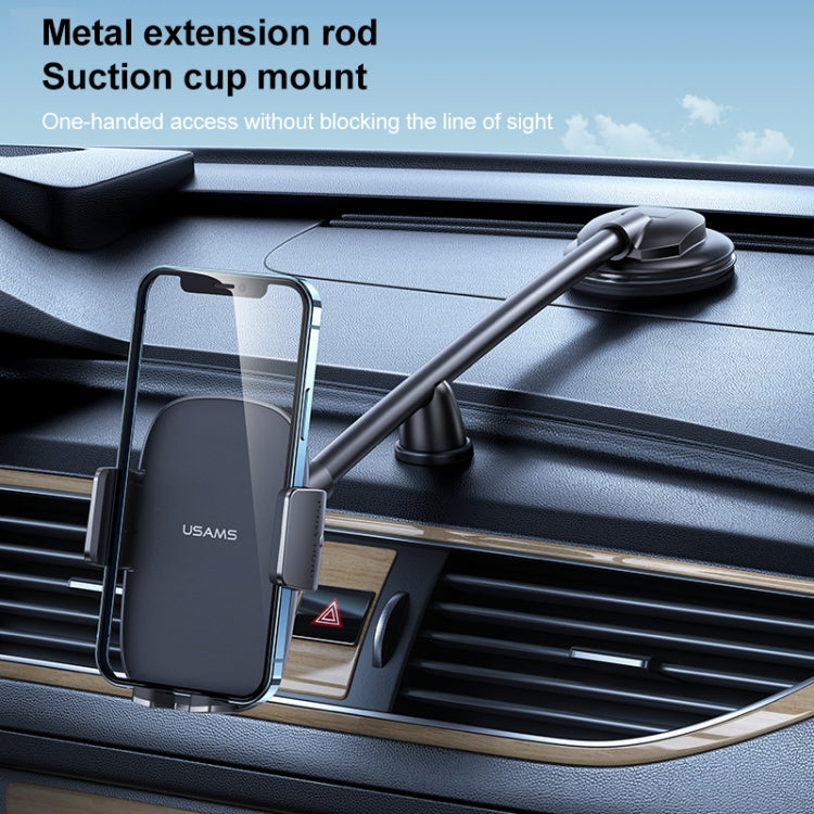 USAMS US-ZJ065 Car Center Console Windshield Mobile Phone Holder, ZJ065